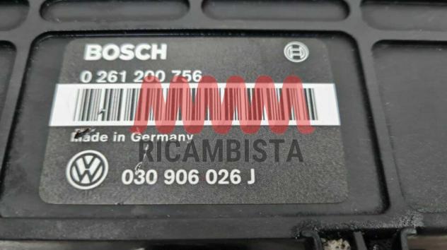 0261200756 030906026J Volkswagen Golf centralina motore Bosch - Foto 2