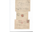 1896/1943 REGNO D'ITALIA N 40 BUSTE E N 5 CARTOLINE POSTALI VIAGGIATE