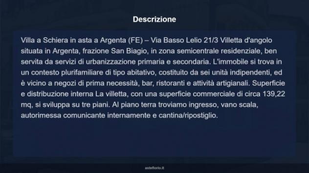 Immobile in asta di 139 m² con più di 5 locali in vendita a Argenta - Foto 13