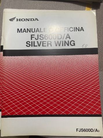 Honda Silver Wing 600 manuale officina manutenzione - Foto 3