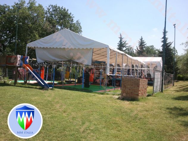 TENDONI PER FESTE 5 X 10 X 2,2/3,1 MT. LINEA LA DUE20 UNICA - Foto 2
