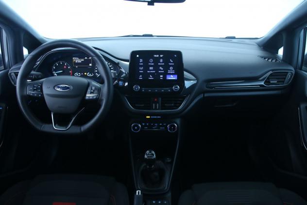 Ford Fiesta 1.0 EcoBoost Hybrid 125CV ST-Line / Clima Auto - Fari LED - Cerchi 17" - Foto 9