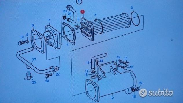 Scambiatore VOLVO PENTA AF858134 - Foto 3