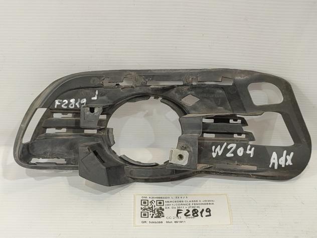 CORNICE COVER FENDINEBBIA ANT DX MERCEDES Classe C Berlina W204 ...
