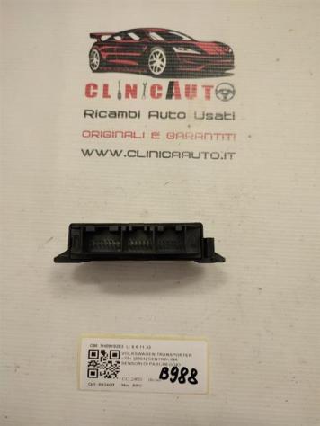 CENTRALINA SENSORI DI PARCHEGGIO VOLKSWAGEN Transporter T5 Serie 7H0919283 (0309) - Foto 3