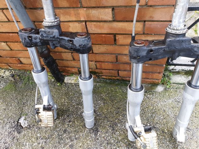 FORCELLA STELI COMPLETA PIAGGIO BEVERLY 300 2018-2019-2020 2021 - Foto 5