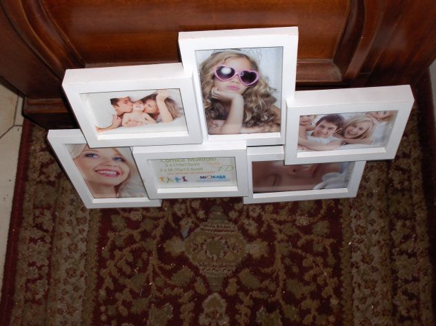 Portafoto Multlipo Cornice in Legno Vintage Italia - Foto 3