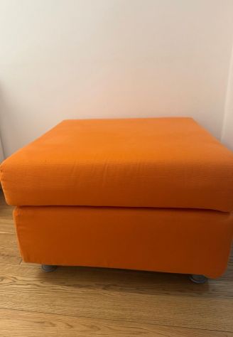 Poltrona letto con pouf e cuscini - Foto 9