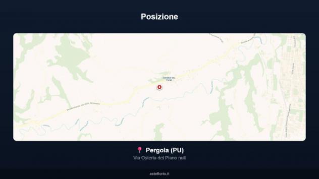 Immobile in asta di 252 m² con più di 5 locali e box auto in vendita a Pergola - Foto 18
