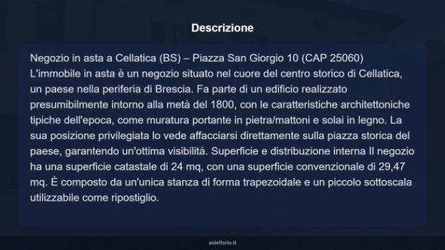 Immobile in asta di 24 m² in vendita a Cellatica - Foto 5