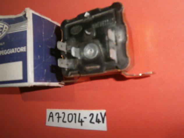 Rele' teleruttore luci di emergenza Fiat 0M IVECO Sipea A72014 24V "nuovo" - Foto 5