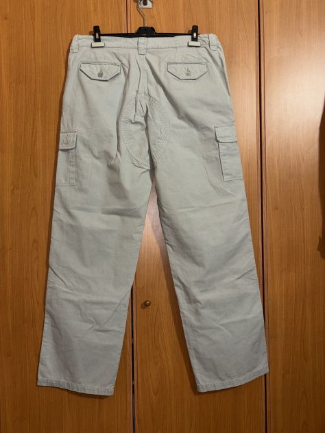 PANTALONI COME NUOVI MA VINTAGE,DA UOMO,IN COTONE,MARCA”P & LOT”RACING WEAR - Foto 9