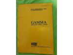 LANCIA GAMMA BERLINA 2000/2500  DATI PRINCIPALI PER LE RIPARAZIONI ANNO 1977