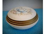 Scatola Portagioie Vintage in ceramica di Deruta dipinta a mano