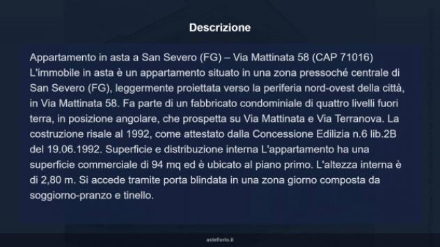 Immobile in asta di 94 m² in vendita a San Severo - Foto 17