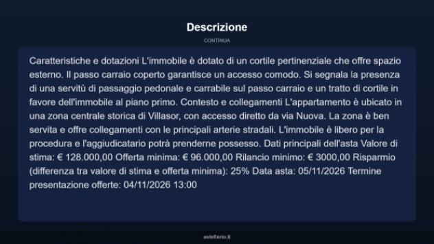 Immobile in asta di 130 m² in vendita a Villasor - Foto 16