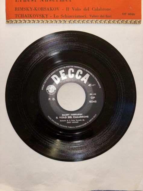 VINILE COME NUOVO,INTROVABILE:RIMSKY KORSAKOV”IL VOLO DEL CALABRONE”,TCHAIKO - Foto 8