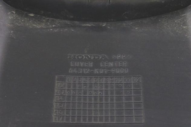 HONDA SH 150 64312K01900 COVER CENTRALE SOTTOSELLA 13 - 16 CENTRAL COVER LEGGERI SEGNI DI USURA - Foto 4
