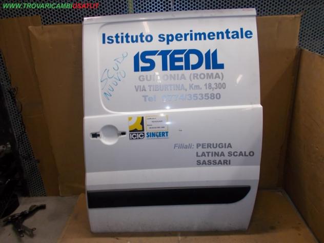 PORTA CARICO POST. A BATTENTE S. BIANCA CHIUSA SX FIAT SCUDO (270-3H)  Carrozzeria  Lamierati esterni  Porte  Porta post. sx. FIAT - SCUDO - 01-01-200