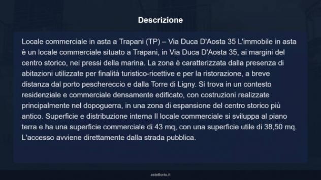 Immobile in asta di 43 m² in vendita a Trapani - Foto 4