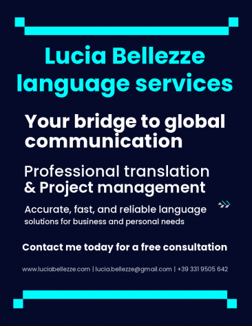 Freelance per Traduzioni, Comunicazione Internazionale e UX Design