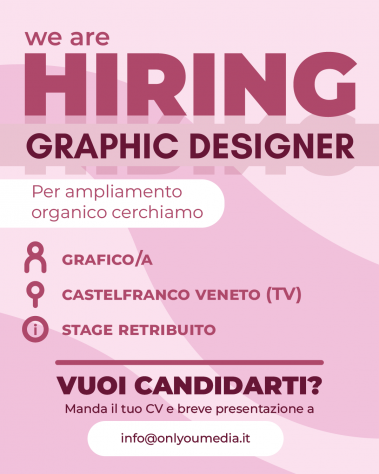 Cerchiamo grafico/a
