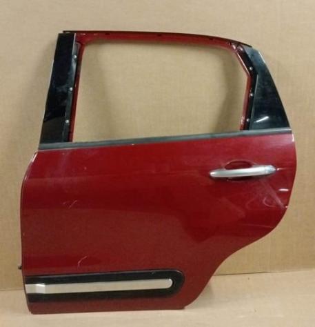 PORTA POST.SX ROSSO MET (No Alz - No Serr. - No Scendente) C/MODANATURA 999-U1304606 Carrozzeria  Lamierati esterni  Porte  Porta post. sx. FIAT - 500
