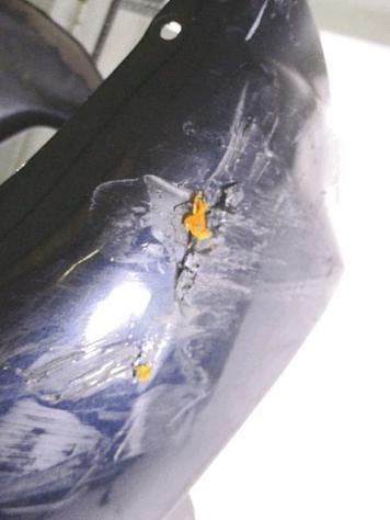 CARENA ANTERIORE FRONTALE APRILIA PEGASO 650 1997 - 2004 AP8148697 FRONT FAIRING STRISCIATA - Foto 3
