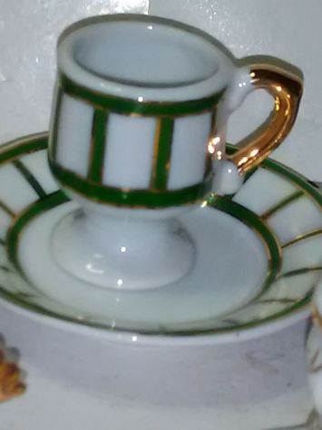 5 TAZZINE E PIATTINI MINIATURA GOLDSCHMUCK - Foto 5