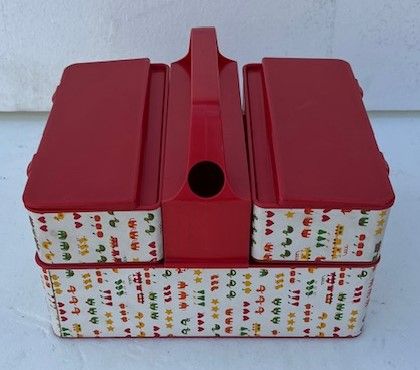 Porta Oggetti in Plastica Vintage