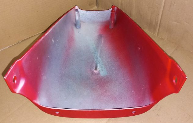 77350-KR1-810 - CODINO SELLA NUOVO ORIGINALE ROSSO per HONDA NS 125 F/R - Foto 4