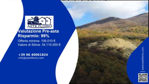 Immobile in asta di 997304 m² in vendita a Lagonegro