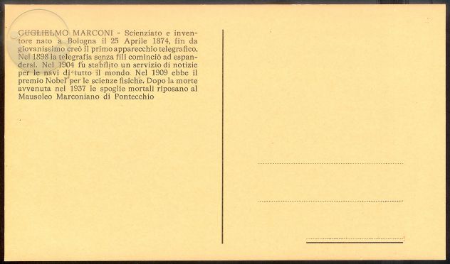 1974 Cartoline 100° nascita GUGLIEMO MARCONI - Foto 4