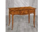 Consolle in Legno Intarsiata 1 Cassetto Arte Povera Cod 10214