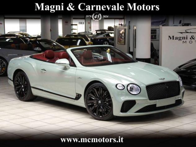 BENTLEY Continental GTC V12|SPEED|22'|NAIM AUDIO|ROTATING DISP.|BLACK rif. 23808676