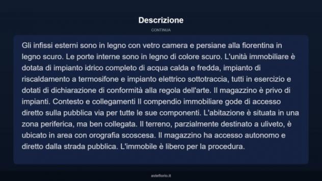 Immobile in asta di 109 m² con più di 5 locali in vendita a Nocera Umbra - Foto 16