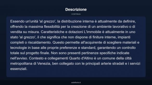 Immobile in asta di 134 m² in vendita a Quarto d'Altino - Foto 6