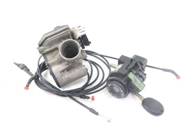 PIAGGIO MP3 300 TOURING LT 1B001538 CM082504 KIT CHIAVE ACCENSIONE ECU CORPO FARFALLATO 09 - 13 KEY ECU KIT - Foto 8