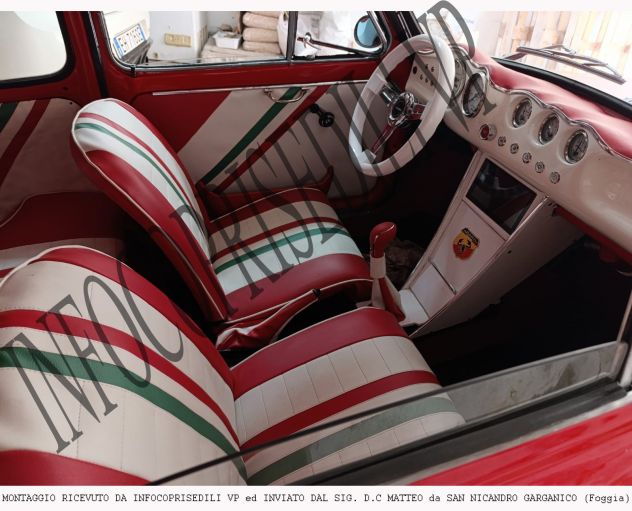 COPRISEDILI FIAT 500 FLR Linea Max Extend + Rivestimento Pannelli completi - Foto 4