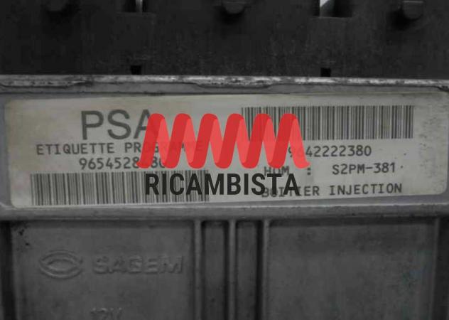 9654528480 9642222380 Citroen C4 1.4 centralina motore Sagem - Foto 2