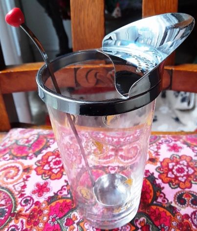 caraffa martini vintage  con dosatore e cucchiaino - Foto 5