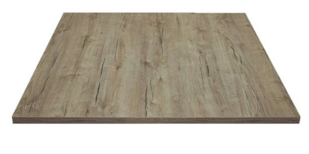 Piani Tavolo 80x80 bar Ristorante melaminico rovere vecchio