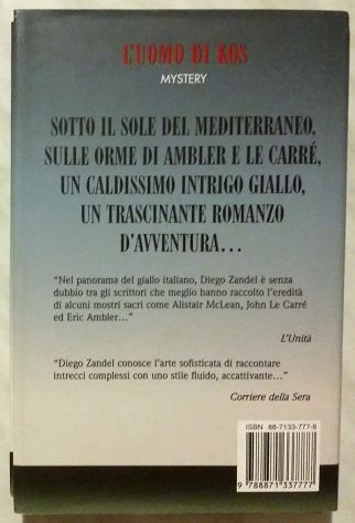 L' uomo di Kos di Diego Zandel Ed.Hobby & Work Publishing, 2004 nuovo - Foto 2