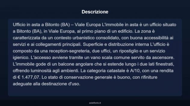 Immobile in asta di 75 m² in vendita a Bitonto - Foto 4