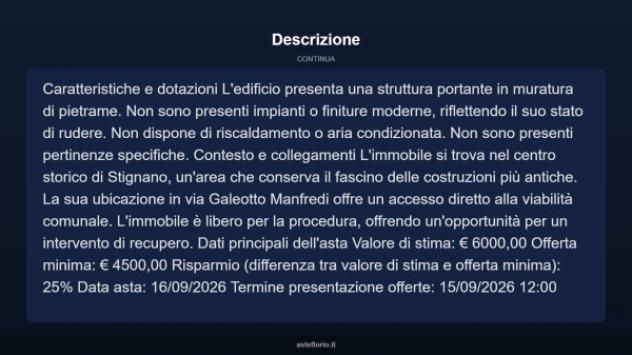 Immobile in asta di 150 m² in vendita a Stignano - Foto 6