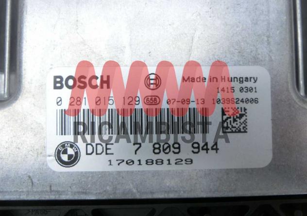 0281015129 BMW E61 530d centralina motore Bosch - Foto 2