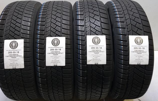 4 GOMME 205 55 18 CONTINENTAL A61037