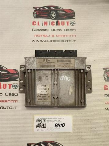 CENTRALINA MOTORE PEUGEOT 206 1° Serie 9646988680 9644625680 TU5JP benzina 1587 (9803)