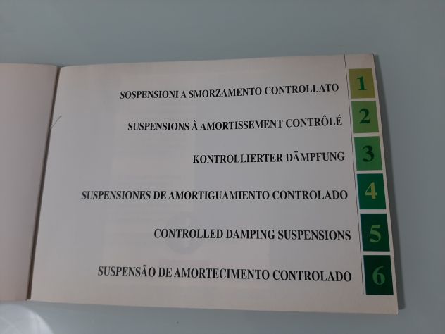 ALFA ROMEO 155 SOSPENSIONI A SMORZAMENTO CONTROLLATO 1991 ORIGINALE - Foto 5
