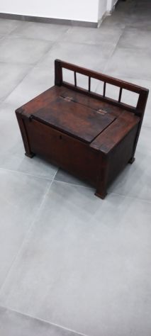 antica cassapanca in legno - Foto 2